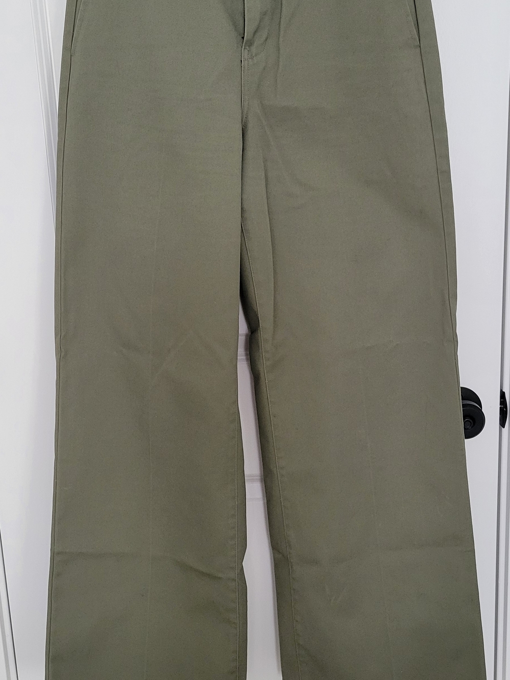Dickies Olive Green Straight Work Chinos